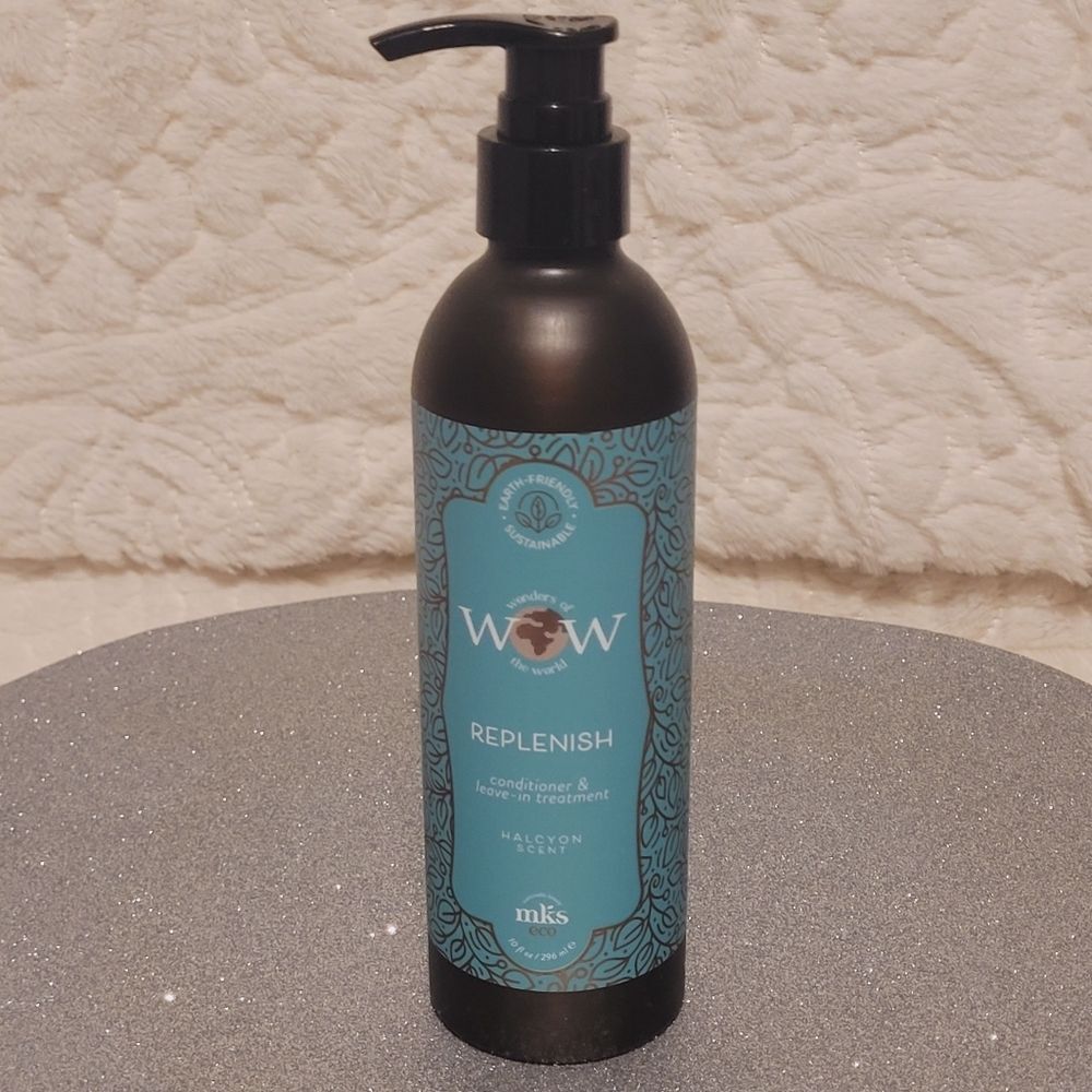 MKS eco WOW Replenish Conditioner and Leave-In Treatment Halcyon 0 oz New Unused